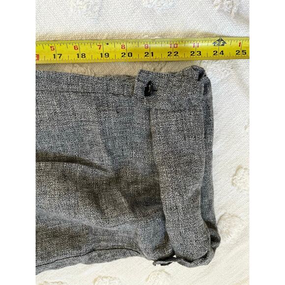 Vintage Flax by Jeanne Engelhart Gray Trouser Pants high Waisted Minimal Size M - Picture 7 of 9